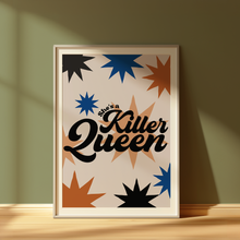 Load image into Gallery viewer, The Queen She's A Killer Queen lyrics print

