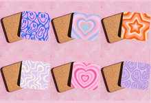 Load image into Gallery viewer, Pastel aesthetic style coasters
