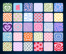 Load image into Gallery viewer, Pastel aesthetic style coasters
