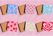 Load image into Gallery viewer, Pastel aesthetic style coasters
