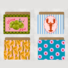 Load image into Gallery viewer, Food inspired dopamine style cork placemats
