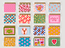 Load image into Gallery viewer, Food inspired dopamine style cork placemats
