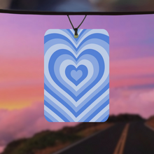 Load image into Gallery viewer, Mix &amp; match blue y2k heart air freshener

