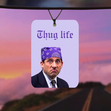 Load image into Gallery viewer, Michael Scott Prison Mike car air freshener
