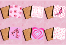 Load image into Gallery viewer, Cute self-love &amp; girly power coasters
