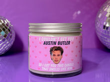 Load image into Gallery viewer, Austin Butler scented candle with lid
