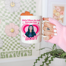 Load image into Gallery viewer, Jacob Bella where the hell have you been loca meme mug

