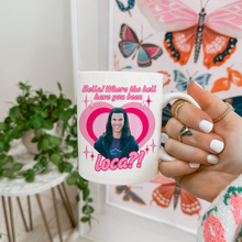 Load image into Gallery viewer, Jacob Bella where the hell have you been loca meme mug
