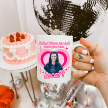 Load image into Gallery viewer, Jacob Bella where the hell have you been loca meme mug

