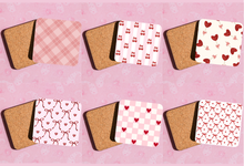 Load image into Gallery viewer, Cute cherry themed coaster collection
