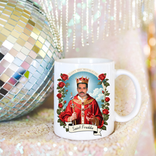 Load image into Gallery viewer, Saint Freddie Mercury prayer mug
