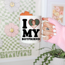 Load image into Gallery viewer, Jeremy Allen White I ♥︎ my boyfriend mug
