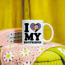 Load image into Gallery viewer, Justin Bieber I ♥︎ my boyfriend mug
