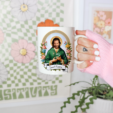 Load image into Gallery viewer, Saint Keanu Reeves prayer mug
