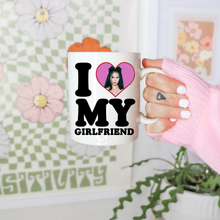 Load image into Gallery viewer, Lana Del Rey I ♥︎ my girlfriend mug
