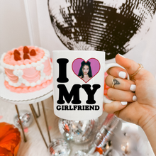 Load image into Gallery viewer, Lana Del Rey I ♥︎ my girlfriend mug
