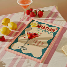 Load image into Gallery viewer, Manhattan cocktail print
