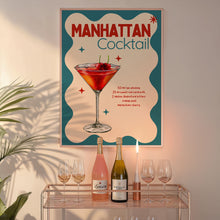 Load image into Gallery viewer, Manhattan cocktail print
