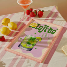 Load image into Gallery viewer, Mojito cocktail print
