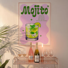 Load image into Gallery viewer, Mojito cocktail print
