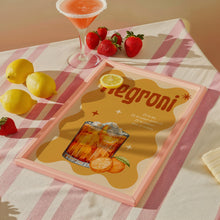 Load image into Gallery viewer, Negroni cocktail print
