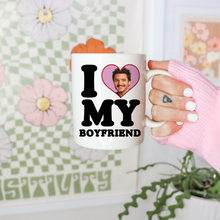 Load image into Gallery viewer, Pedro Pascal I ♥︎ my boyfriend mug
