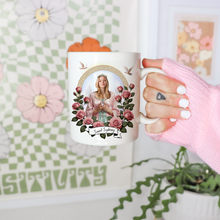 Load image into Gallery viewer, Saint Sydney Sweeney prayer mug
