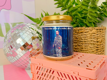 Load image into Gallery viewer, Bella this is the skin of a killer Bella meme scented candle
